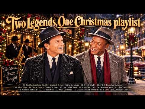 Frank Sinatra , Nat king Cole Two legends 🎄 One Christmas playlist 🎶Old Christmas Songs 1960s–70s