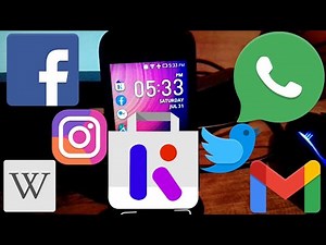 What can be done currently with a KaiOS cell phone (English subtitles)