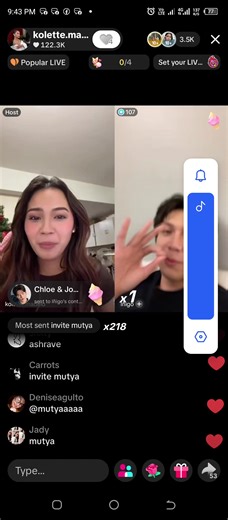 Kolette at Iñigo: Kulitan at Tawa sa Live Stream
