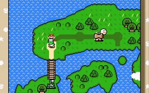 NO.6 新民：直播超级马里奥世界优质改版《Super WangGe World 32》，这城堡关背景音乐居然是SMB1代的，第6世界和第7世界可以选关来打哦！