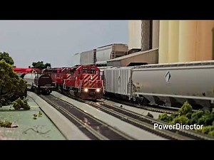 4 SD40-2's on an oil train