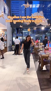 Immediately doing a bookstore run once I find out the book I’ve been waiting for is finally in stock! 🏃‍♀️🏃‍♂️💨 | Fully Booked