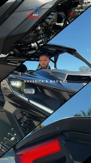 RIVA Motorsports Miami on Instagram: "🔥 2025 Can-Am Maverick R MAX X RS With Smart-Shox — the ultimate side-by-side built to dominate every trail! 🚀 💪 240 HP Rotax® turbocharged engine with 7-speed DCT delivers insane power and performance. 🛞 Smart-Shox adaptive suspension and FOX shocks for the smoothest ride over any terrain. 📱 10.25″ touchscreen display, Smart-Lok differential & premium LED lighting — tech and capability in one machine. 👨‍👩‍👧 Seats up to 4 and ready for dunes, trails,