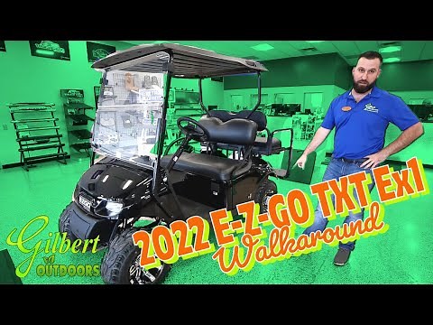 ALL NEW 2022 EZGO TXT EX1 Walkaround