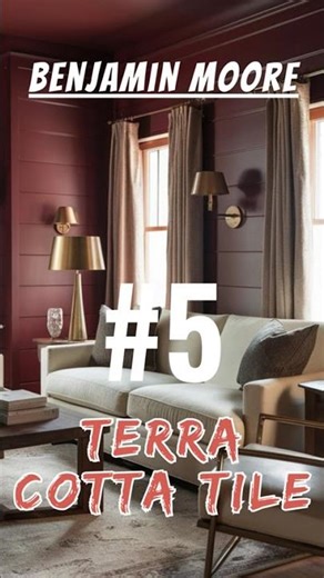 12 Earthy Terracotta Paint Colors for a Rustic Vibe #paintcolors #homedecor