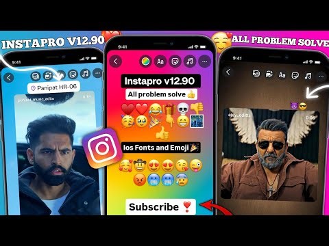InstaPro v12.90 ALL Secret settings 🔥| All Settings Enable | High Quality Setting Enable | New iOS