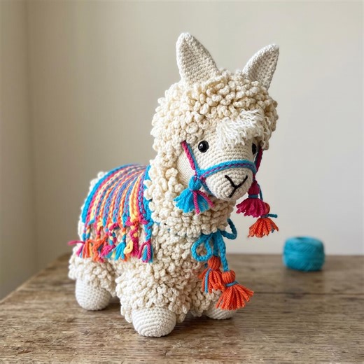 Crochet Alpaca Llama Pattern Realistic PDF Tutorial