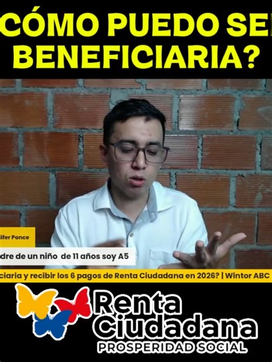 Beneficios de Renta Ciudadana en 2026 | Wintor ABC