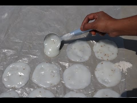 How to Make Rice Papad | Chawal Papad Recipe | Sabudana Rice Papad