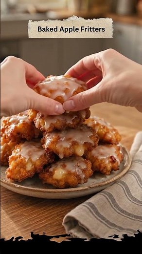 Baked Apple Fritters