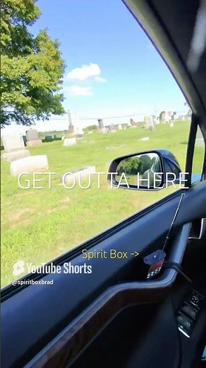 “GET OUTTA HERE & HELP ME” Captured During Spirit Box Session at Cemetery!