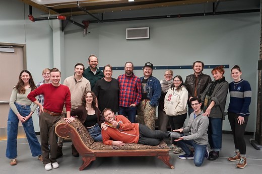 Check out this behind-the-scenes look at our first rehearsal of THE ONE-ACT PLAY THAT GOES WRONG, opening January 31st at the NorShor Theatre. We are thrilled to continue our 110th Anniversary season with a hilariously disastrous production that is "rooted in a love for theatre--the kind of grit and determination that it takes to make theatre happen," as director Sean Naughton says. For tickets, call 218.733.7555 or click here → www.duluthplayhouse.org/shows/the-one-act-play-that-goes-wrong | Du