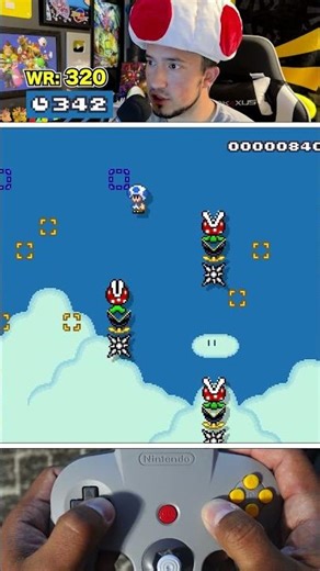 CHEESE in the clouds!! #supermariomaker2 #mariomaker2