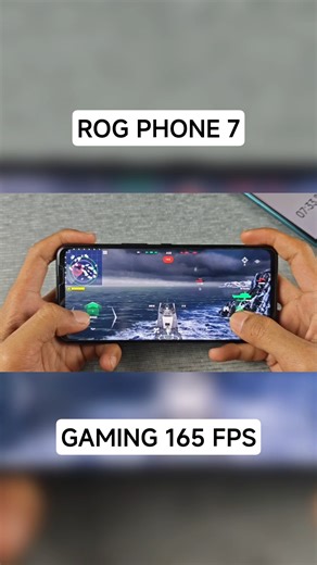165 FPS IS REAL❗PERFORMA GAMING ROG PHONE 7🔥 #rogphone7