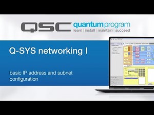 Q-SYS Quantum Level 1 Training (Online)