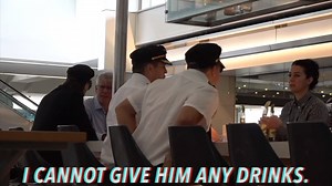 Fake pilot at the airport prank!😂 | NELK