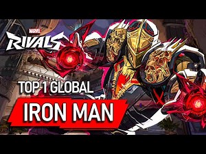 TOP #1 GLOBAL IRON MAN ! davidens - MARVEL RIVALS PRO