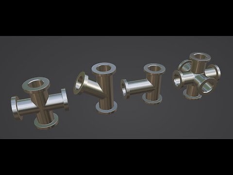 Wie geht das in Blender? Blender 3.0 - Rohrverbindungen