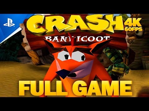Crash Bandicoot Full Game Walkthrough (No Commentary | 4K 60FPS Ultra HD)
