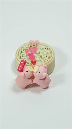 女友生气了 快哄哄吧 🐷吃得好开心！ #shorts #stopmotion #mukbang #funny #animation #cute