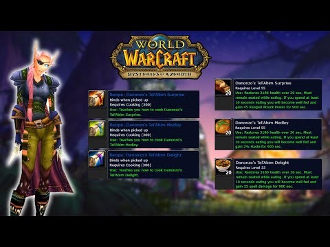 Turtle WoW: Danonzo's Cooking Recipes Guide! [2025]
