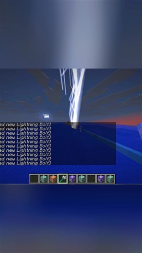 Trident Power Shot in Minecraft ⚡🔥