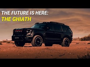 The Ghiath: The World's First Futuristic Police Vehicle Unveiled