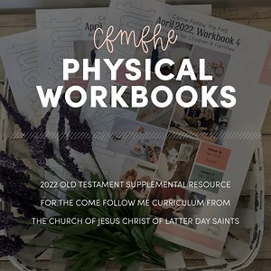 Come, Follow Me Lessons & Activities | Physical Workbook Subscription - Come Follow Me FHE
