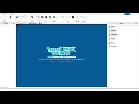 Theme Park Tycoon 🎢 fully scripted (Uncopylocked)