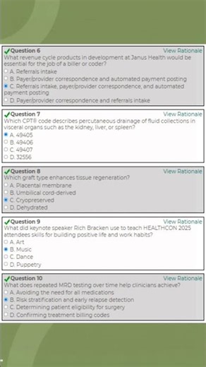 July 2025 AAPC CPC CEUs Answer Key #shorts #AAPC #cpcexam #icd10 #education