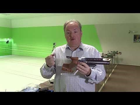 Supported shooting using the Walther lp 500 as an example