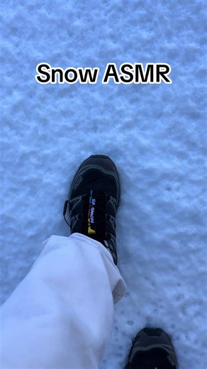 Croustyneige #snow #sounds #winter #asmr | asmr