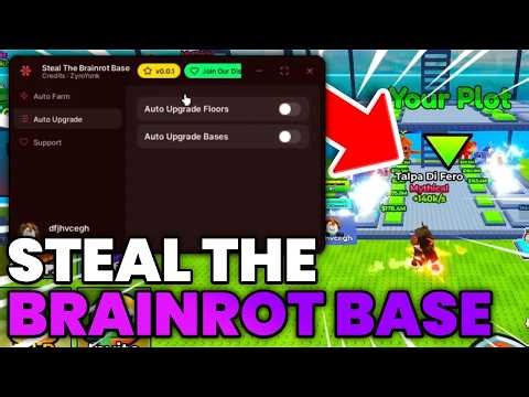 🎉 FREE SECRET | Roblox Steal The Brainrot Base 💰 SCRIPT! - Steal Farm - MORE!