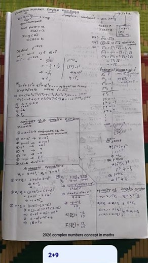 complex numbers 🔢 2026 concept in ap _.....