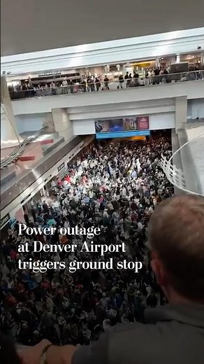 Power outage at Denver Airport results in ground stop