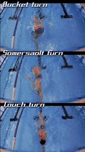 Backstroke to Breaststroke "Turn" 背泳ぎから平泳ぎのターン3種 #swimming #あおもり国スポ
