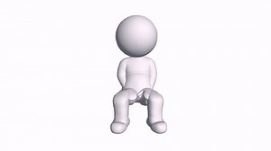 3d Cartoon Character Sit Down Recreationcomics: vídeo stock (100% livre de direitos) 18722420 | Shutterstock