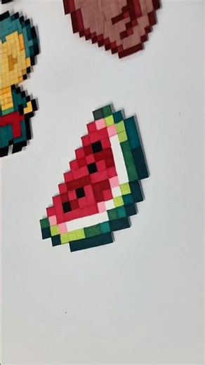 watermelon slice pixel art 🍉💟🎨