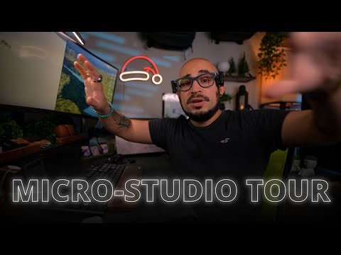 THE YOUTUBE MICRO-STUDIO TOUR - 2025 - BIG CITY, SMALL SPACE