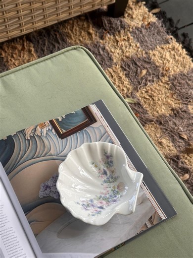 Vintage Wedgwood Angela Shell Dish - Etsy