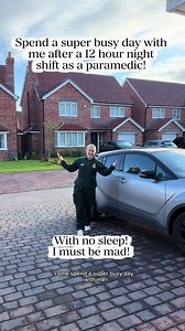 Day in the life after a 12 hour night shift as a paramedic with no sleep! I must be mad 😂 But it was a super productive day!! #paramedic #dayinmylifevlog #dayinthelifevlog #ambulance