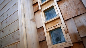 Painting cedar-shingle siding can be tricky