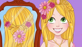 Rapunzel Wedding Braids