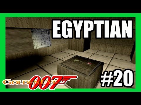 GoldenEye 007 XBOX ONE - Mission EGYPTIAN Difficulty 00 Agent (PART #20 GETTING ACHIEVEMENTS)