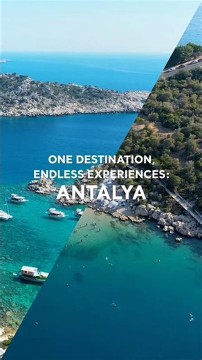Mountains, blue bays and ancient cities make Antalya unforgettable. #GoTürkiye