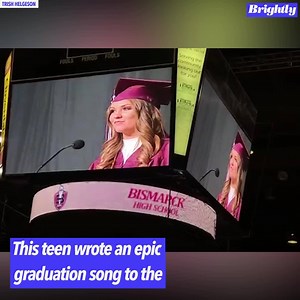 13M views · 81K reactions | A star was born when a North Dakota teen gave an epic high school graduation speech set to the song "Shallow." https://gma.abc/2wDnaTq | Good Morning America | Facebook