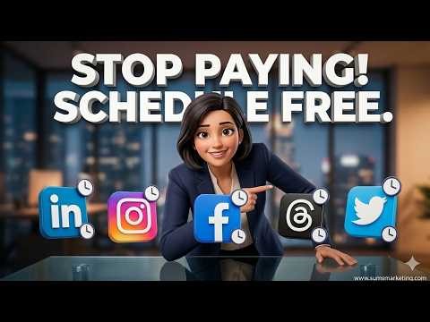 How to Schedule Social Media Posts for FREE in 2026