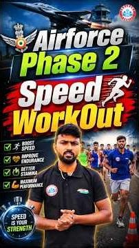 Airforce Phase 2 Speed Workout | 800 Meter Speed Challenge Airforce Training #airforce #running