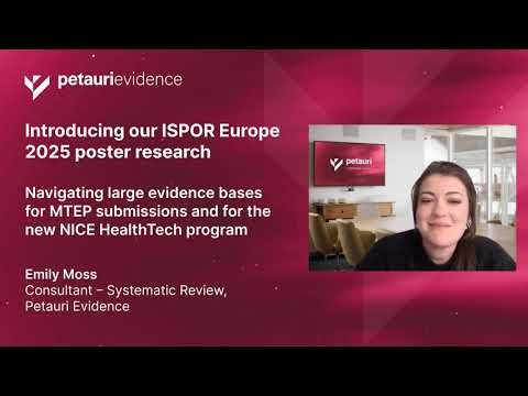NICE move from MTEP to HealthTech program: Evolving evidence expectations for medtech HTA