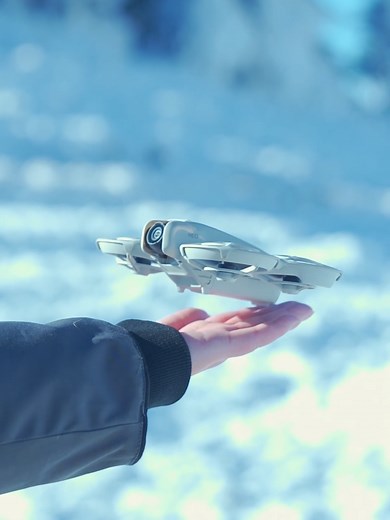 Stunning Drone Videography on Snowy Mountains
